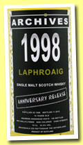 Laphroaig 14 yo 1998/2012 (53.8%, Archives, bourbon hogshead, cask #5619, 156 bottles)